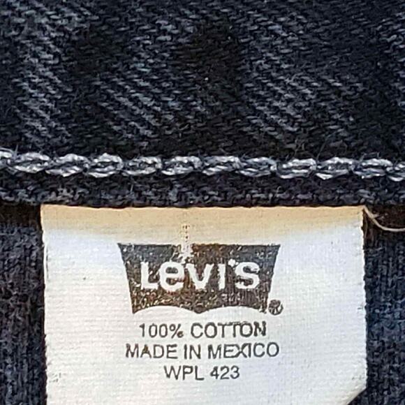 VTG 90's Levi's XX 501 Button Fly Jeans Men’s Size 29x32 Made in USA Flaw - Picture 9 of 11